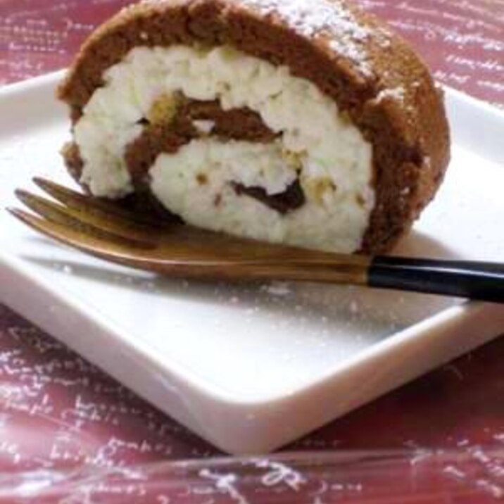 生クリームを使わないチョコクッキーロールケーキ レシピ 作り方 By あーにゃ8129 楽天レシピ 生クリームを使わないチョコクッキーロールケーキ レシピ 作り方 By あーにゃ8129 楽天レシピ